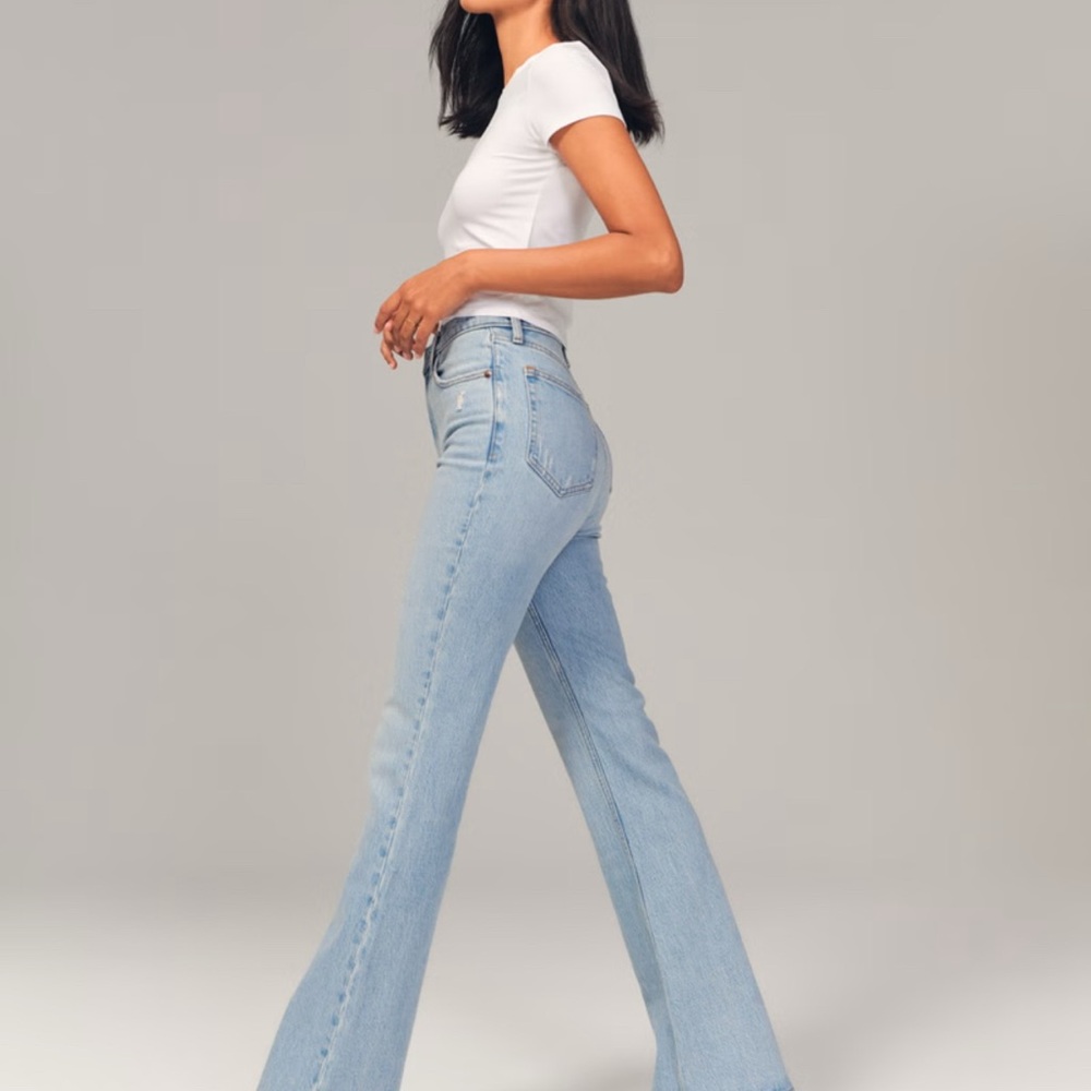 Abercrombie & fitch High Rise Vintage Flare Jean